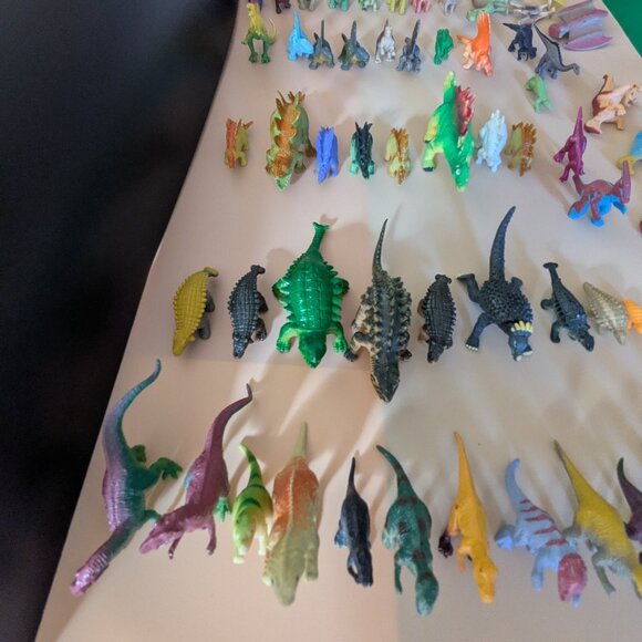 70+ Bundle of Rubber & Plastic Toy Dinosaurs - Picture 8 of 16